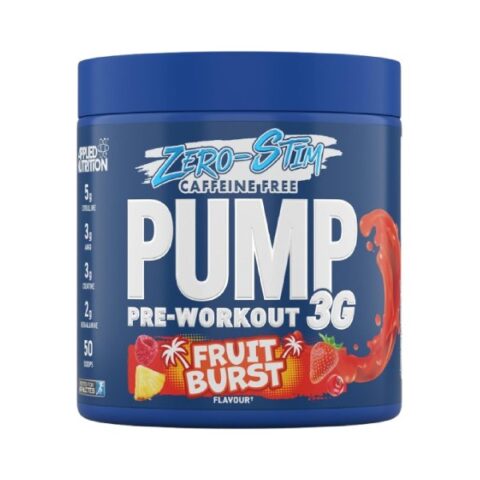 zero stim pump pre-workout mk